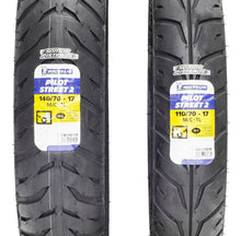 Cargar imagen en el visor de la galería, Llantas Michelin 140/70 Y 110/70 Pilot Street 2 Cb190 250 R3