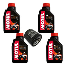 Cargar imagen en el visor de la galería, Kit Filtro 4l Aceite Motul 10w40 7100 R6 R1 Gsxr 636 600rr