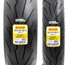Cargar imagen en el visor de la galería, Llantas Pirelli Diablo Rosso Iii 120/70 Y 200/55 17 S1000rr