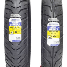 Cargar imagen en el visor de la galería, Llantas Michelin 130/70 Y 110/70 Pilot Street 2 Pulsar Fz