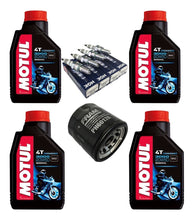 Cargar imagen en el visor de la galería, Kit Afinacion 4l Motul 3000 Ngk Fram R1 Gsxr 1000rr R6r 600r