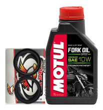 Cargar imagen en el visor de la galería, Kit Aceite Motul Y Retenes Race 1 Ktm Duke Rc 200 390 690