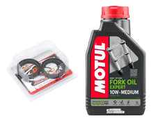 Cargar imagen en el visor de la galería, Kit Aceite Motul Y Retenes Race 1 R6r R1 Gsxr Zx6r Zx10r Cbr