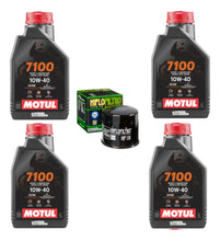 Cargar imagen en el visor de la galería, Kit Filtro Hiflo 4l Aceite Motul 7100 10w40 Gsxr 1000 1000rr