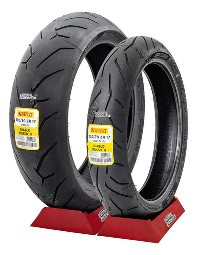 Llantas Pirelli Diablo Rosso Ii 120/70 17 Y 190/50 17 Gsxr