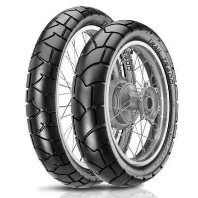 Vipal Tr400 120/80-18 + 90/90-21 Doble Propósito Usa Cámara