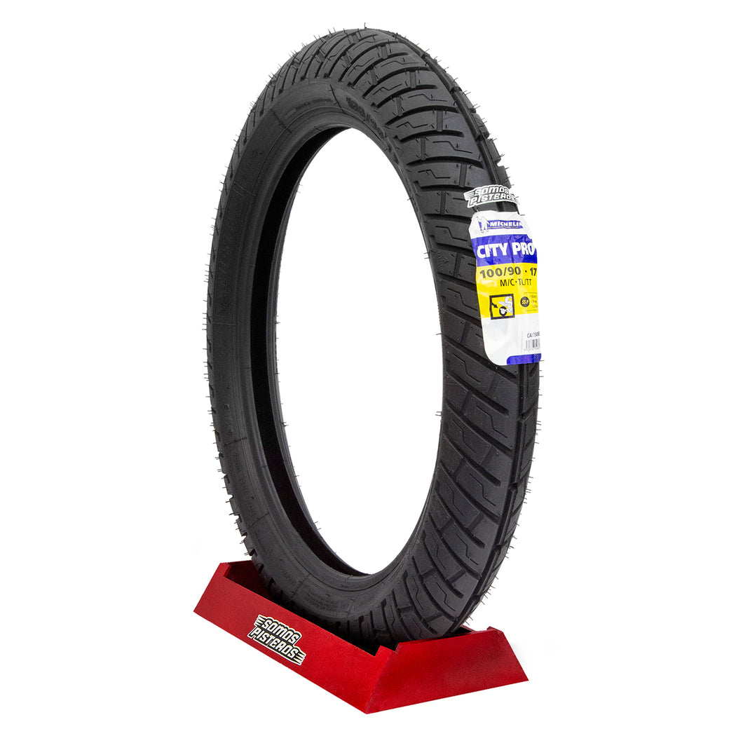 LLANTA MICHELIN 100/90 17 CITY PRO 3.50 17 TT/TL Sin Camara