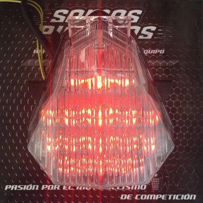 Stop con Direccionales Transparente Yamaha 2008 2016