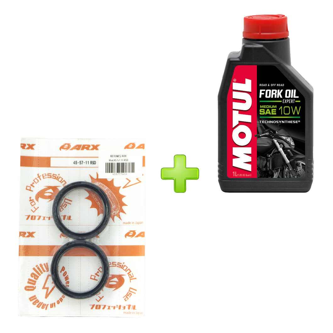 KIT RETENES ARX ACEITE MOTUL 600RR 03 04 GSXR 600 97 03