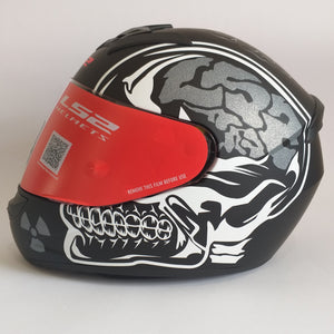 CASCO LS2 ROOKIE X RAY NEGRO MATE FF352.50 PULSAR R6R FZ R1