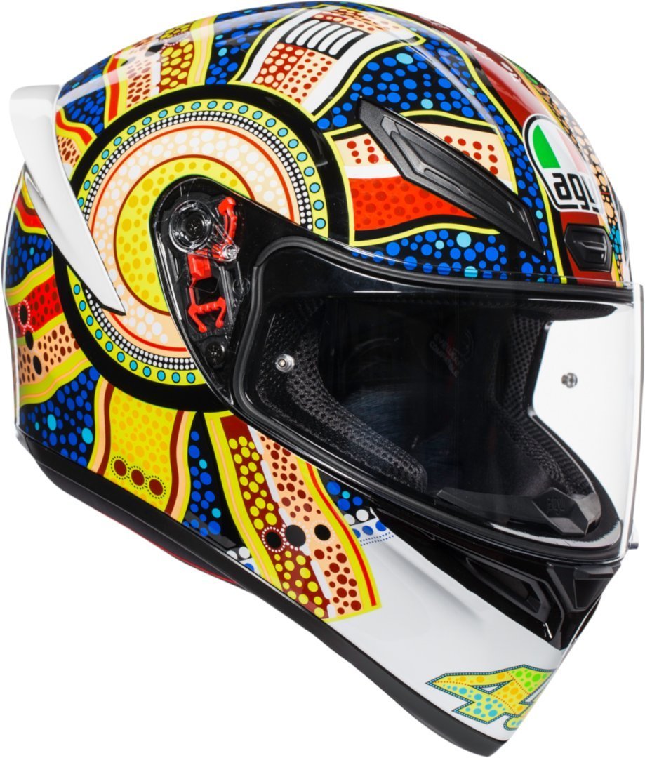 CASCO CERRADO AGV K1 TOP DREAMTIME R6R R1 GSXR ZX6R PULSAR