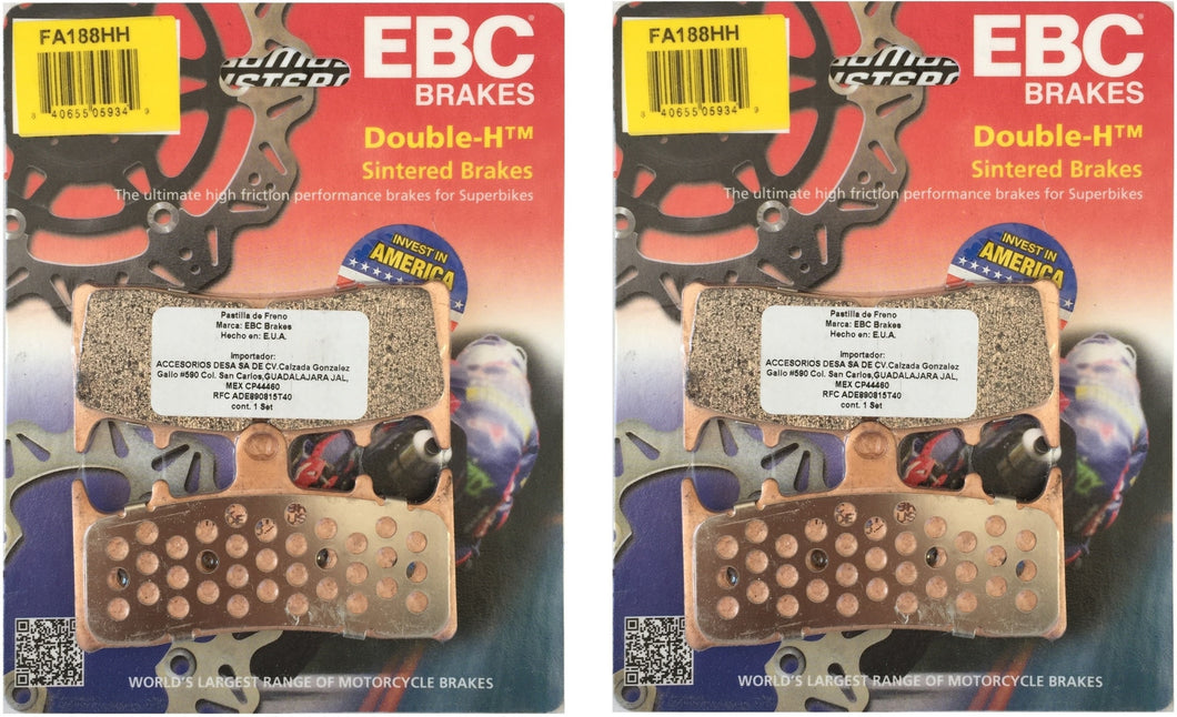 Balatas Del EBC HH GSXR 750 96 99 HAYABUSA 99 07 ZX6R 98 02