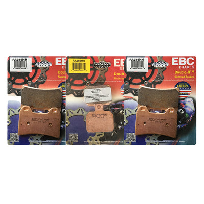 Kit Balatas Ebc Hh Mv F3 675 Ducati 848 08 10