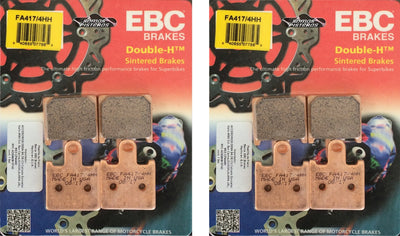 Balatas Delanteras Ebc Fa417/4hh Sinterizadas Hh