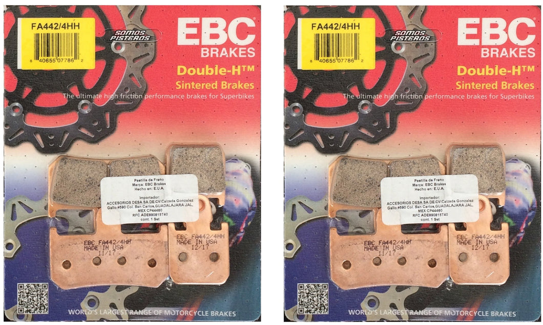 Balatas Del EBC HH YAMAHA R1 2007 2008 2009 2014