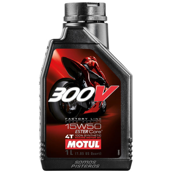 Motul 300V Factory Line 15W50 1L Sintetico Doble Ester