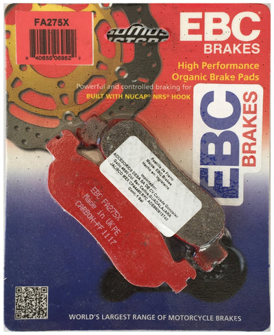 Balatas Tras EBC X YAMAHA YZF R6 99 02 YZF R1 02 03