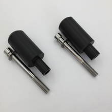 Cargar imagen en el visor de la galería, Sliders de Carenado Negros Honda 600rr 2003 2006