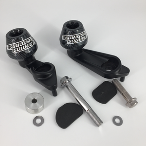 Sliders de Carenado Tipo Carbono Yamaha R1 2009 2014