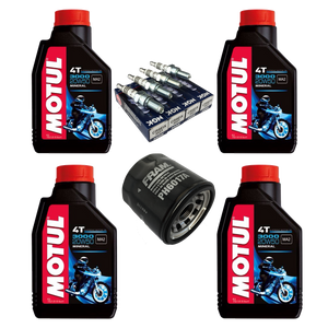 Kit Afinacion 4l Motul 3000 Ngk Fram R1 GSXR 1000RR R6R 600R