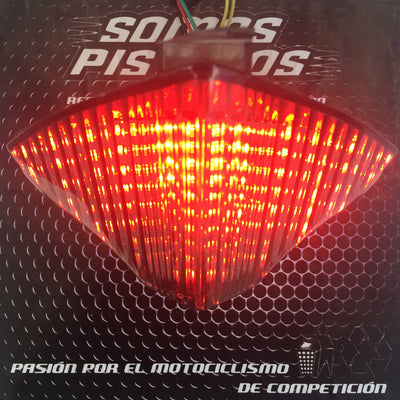 Stop con Direccionales Humo Yamaha R1 2004 2006