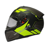 Cargar imagen en el visor de la galería, CASCO MT STINGER BOGOR A3 AMARILLO FLUO MATE PULSAR R6R FZ