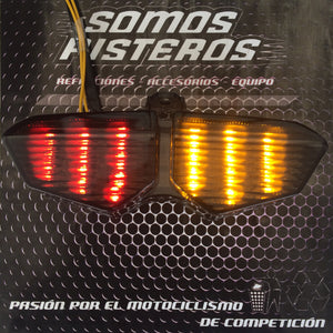Stop con Direccionales Humo Yamaha R6S 2003 2009