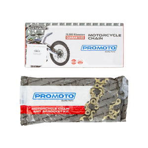 CADENA 520 116 Links O RING PROMOTO Pulsar Zx6r R3 MT03