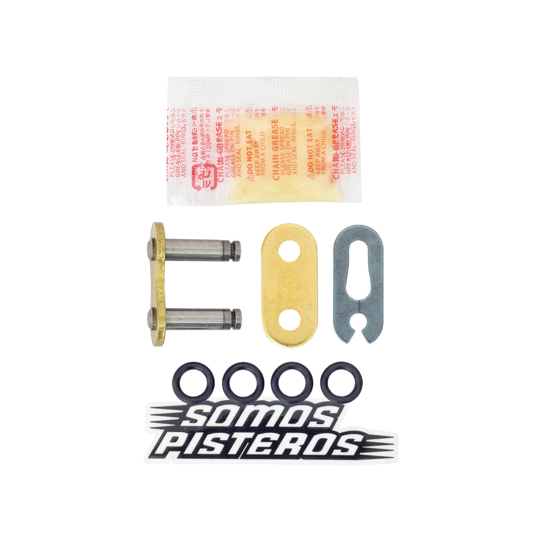 CANDADO CADENA 520 O RING CLIP ORO RK PULSAR KTM ZX6R R3