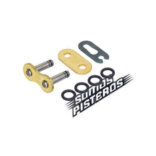 Cargar imagen en el visor de la galería, CANDADO CADENA 520 O RING CLIP ORO RK PULSAR KTM ZX6R R3