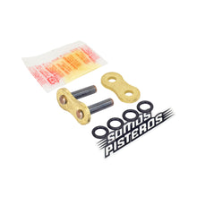Cargar imagen en el visor de la galería, CANDADO CADENA 530 O RING REMACHADO ORO RK R1 GSXR 1000RR