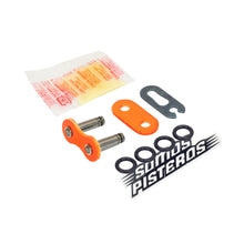 Cargar imagen en el visor de la galería, CANDADO CADENA 520 O RING CLIP NARANJA RK KTM 200 250 390 R3