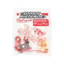 Cargar imagen en el visor de la galería, CANDADO CADENA 525 O RING REMACHADO ROJO RK R6R GSXR 600RR