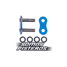 Cargar imagen en el visor de la galería, CANDADO CADENA 530 O RING REMACHADO AZUL RK R1 GSXR 1000RR