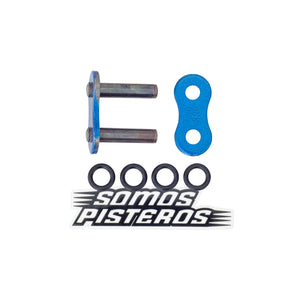 CANDADO CADENA 530 O RING REMACHADO AZUL RK R1 GSXR 1000RR