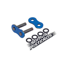 Cargar imagen en el visor de la galería, CANDADO CADENA 530 O RING REMACHADO AZUL RK R1 GSXR 1000RR