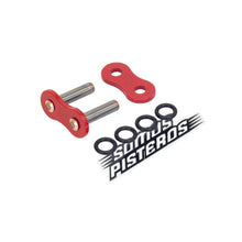 Cargar imagen en el visor de la galería, CANDADO CADENA 530 O RING REMACHADO ROJO RK R1 GSXR 1000RR