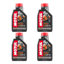 Cargar imagen en el visor de la galería, 4L Aceite Motul 7100 Sintetico S1000RR ZX6R ZX10R R1 GSXR V4