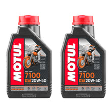 Cargar imagen en el visor de la galería, 2L Aceite Motul 7100 Sintetico Pulsar KTM Duke RC Dominar