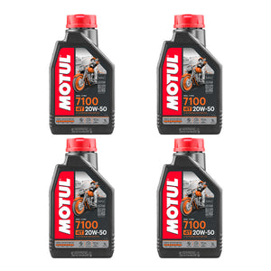 4L Aceite Motul 7100 Sintetico S1000RR ZX6R ZX10R R1 GSXR V4