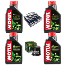 Cargar imagen en el visor de la galería, Kit Afinacion Motul 5100 HF NGK R6R R1 GSXR ZX6R ZX10 1000RR