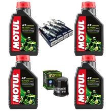 Cargar imagen en el visor de la galería, Kit Afinacion Motul 5100 HF NGK R6R R1 GSXR ZX6R ZX10 1000RR