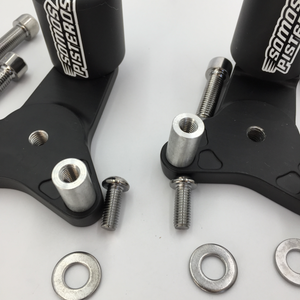 Sliders de Carenado Negros Suzuki GSXR 600 750 2011 2020