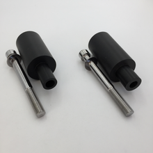Cargar imagen en el visor de la galería, Sliders de Carenado Negros Honda 600rr 2003 2006