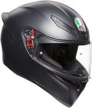 Cargar imagen en el visor de la galería, CASCO CERRADO AGV K1 SOLID NEGRO MATE R6R R1 GSXR CBR PULSAR