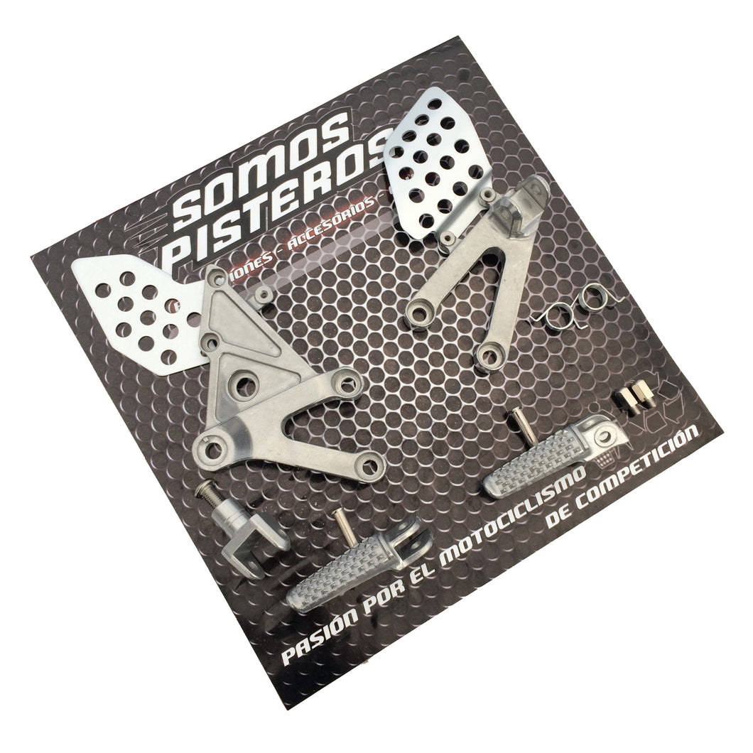 Bases con Posapies Delanteros Honda 600RR 2003 2006