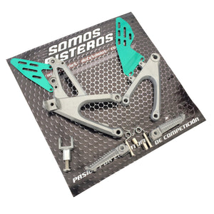 Bases con Posapies Delanteros Yamaha R1 2007 2008