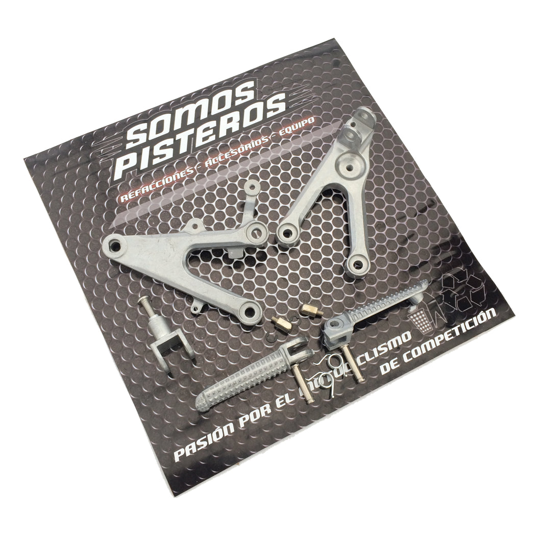Bases con Posapies Delanteros Yamaha R6S 2003 2009