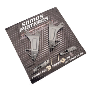 Bases con Posapies Traseros Honda 600RR 2003 2004