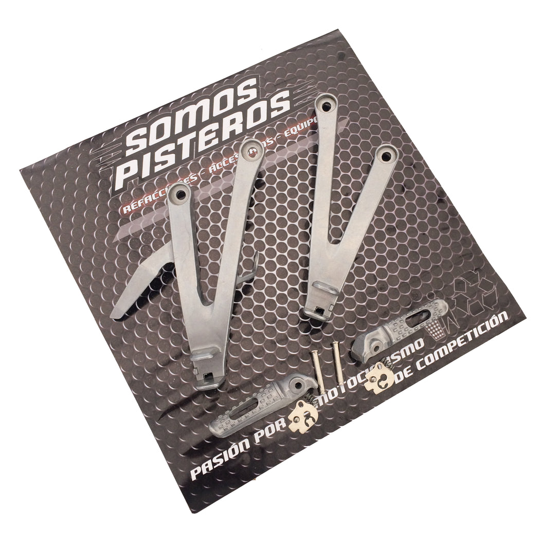 Bases con Posapies Traseros Honda 600RR 2007 2019